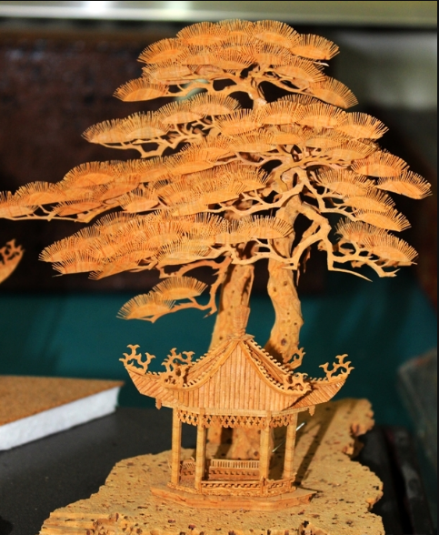 软木雕这一种濒临消失的传统手工技艺