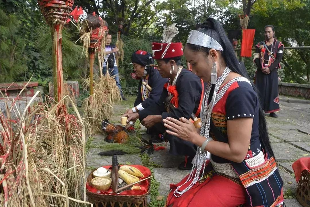 佤族传统节日图片