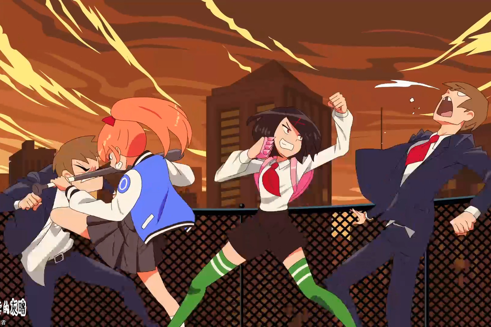 热血少女物语一个公主救王子的故事热血高校姐妹篇