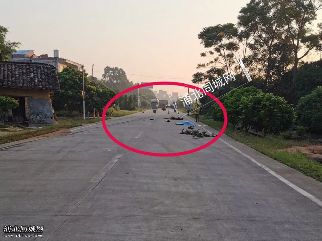 1人死亡事发浦北白石水路段惨烈车祸