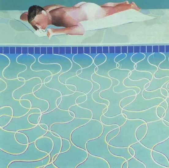 大卫·霍克尼告诉你_水花