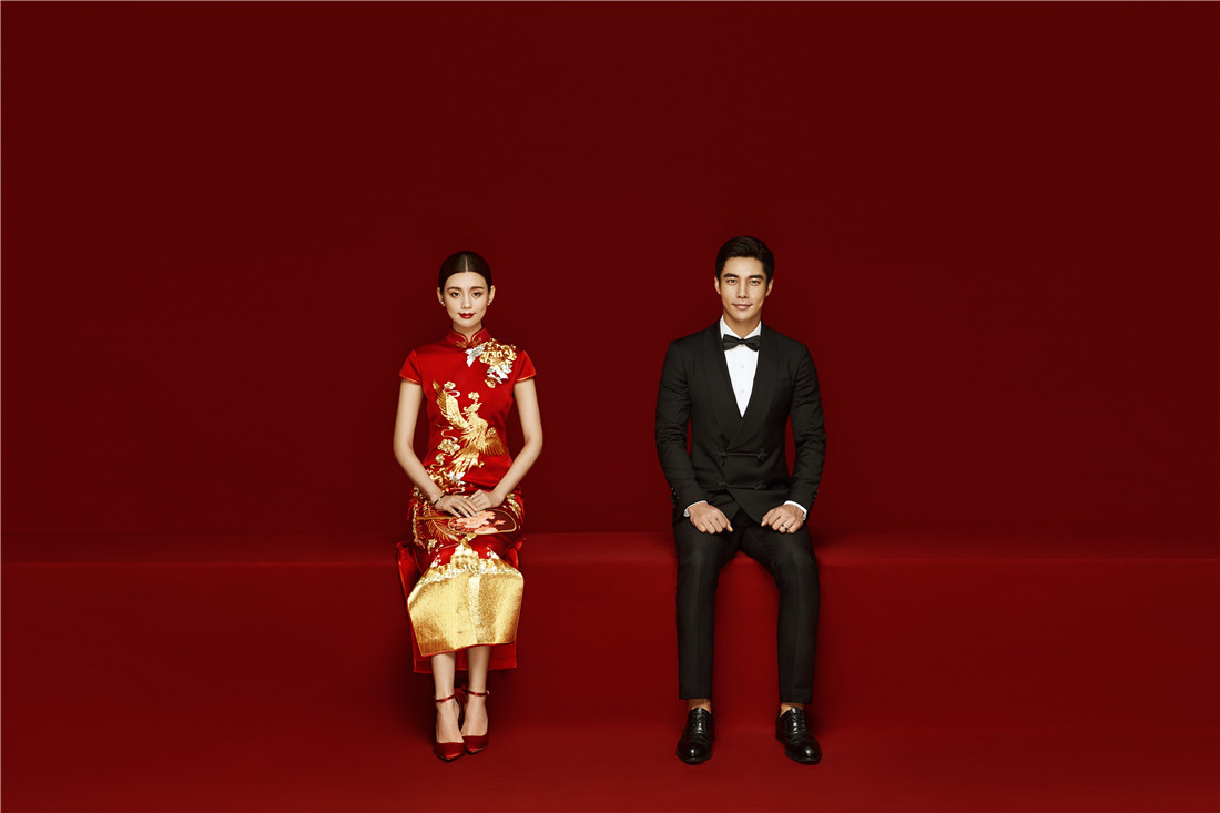 中式婚纱照欣赏演绎浪漫中国风
