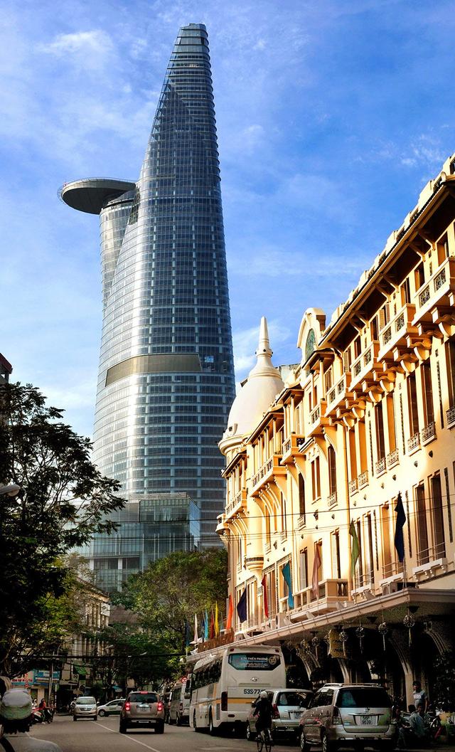 越南最美标志性建筑胡志明市金融塔