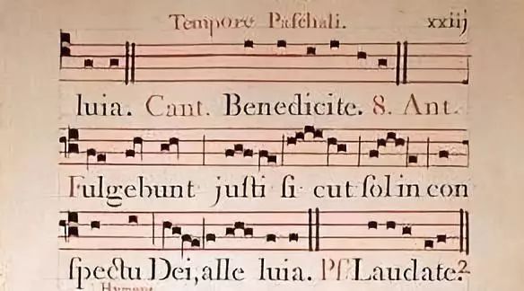 到了11世纪,意大利的僧侣圭多提出了一套在几根平行的水平线上谱写