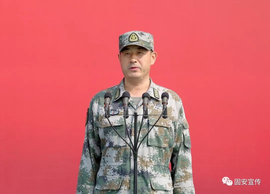 市委常委,廊坊军分区司令员白文建;县领导孙丽娜,李庆辉,肖建忠,刘军