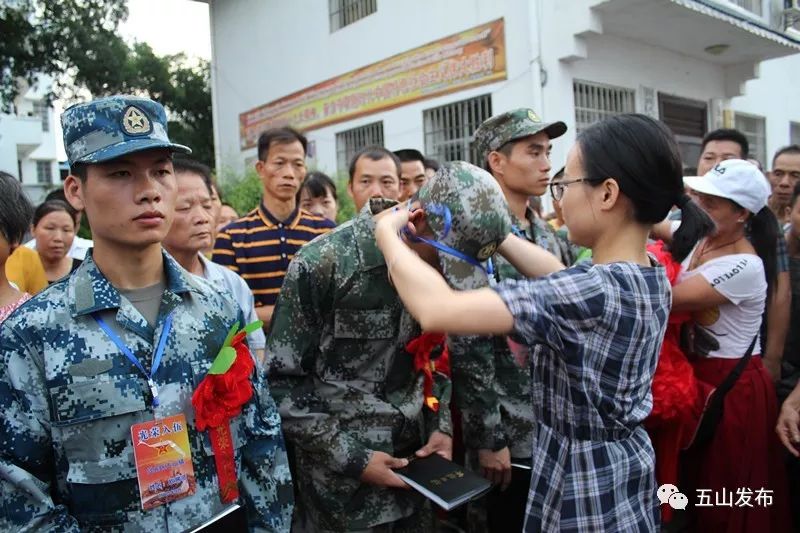 来宾各地都在欢送新兵入伍,有你认识的人吗?