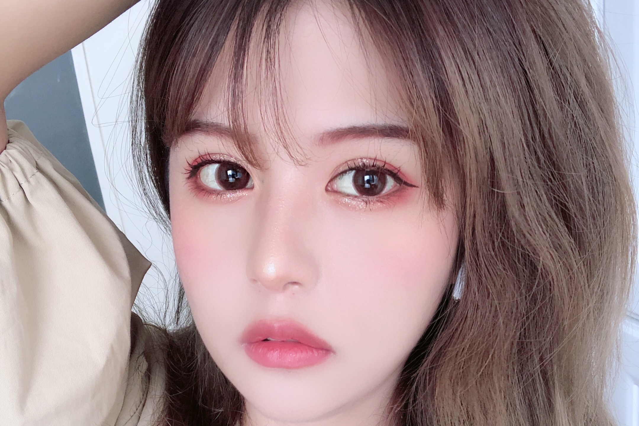 miomi美瞳tr19射手座小布褐色