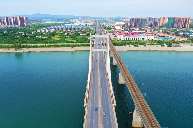 飞阅湘江的桥衡湘三桥一座桥改变一座城