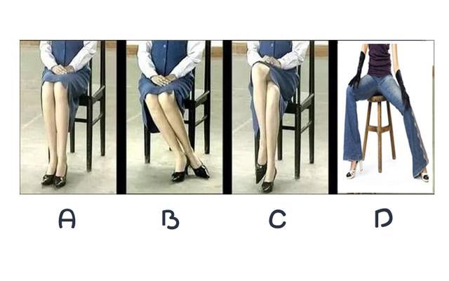 测试:坐姿暴露了你的性格,你通常是哪种坐姿呢?