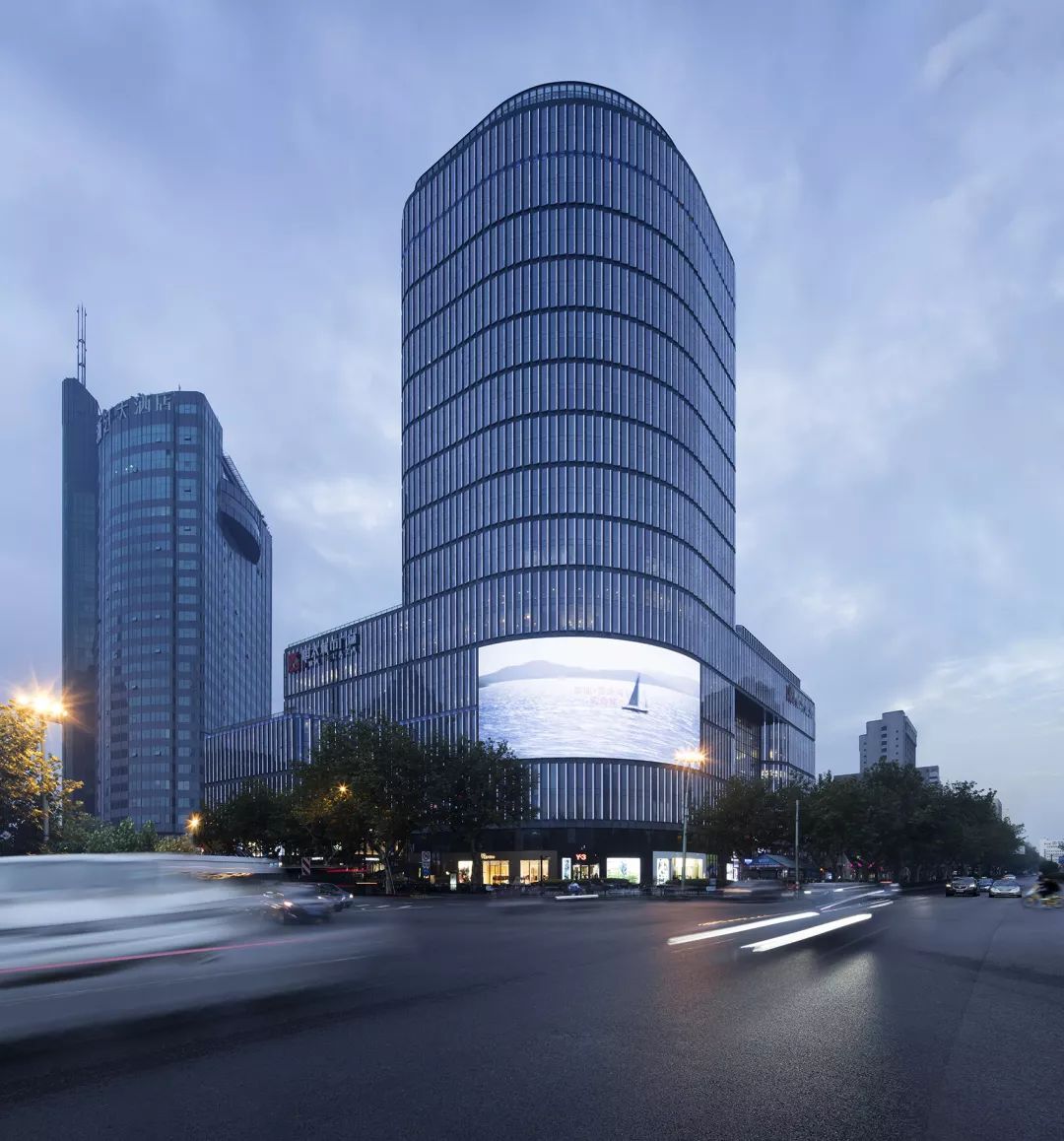 gmp完成杭州国大城市广场原有建筑改扩建