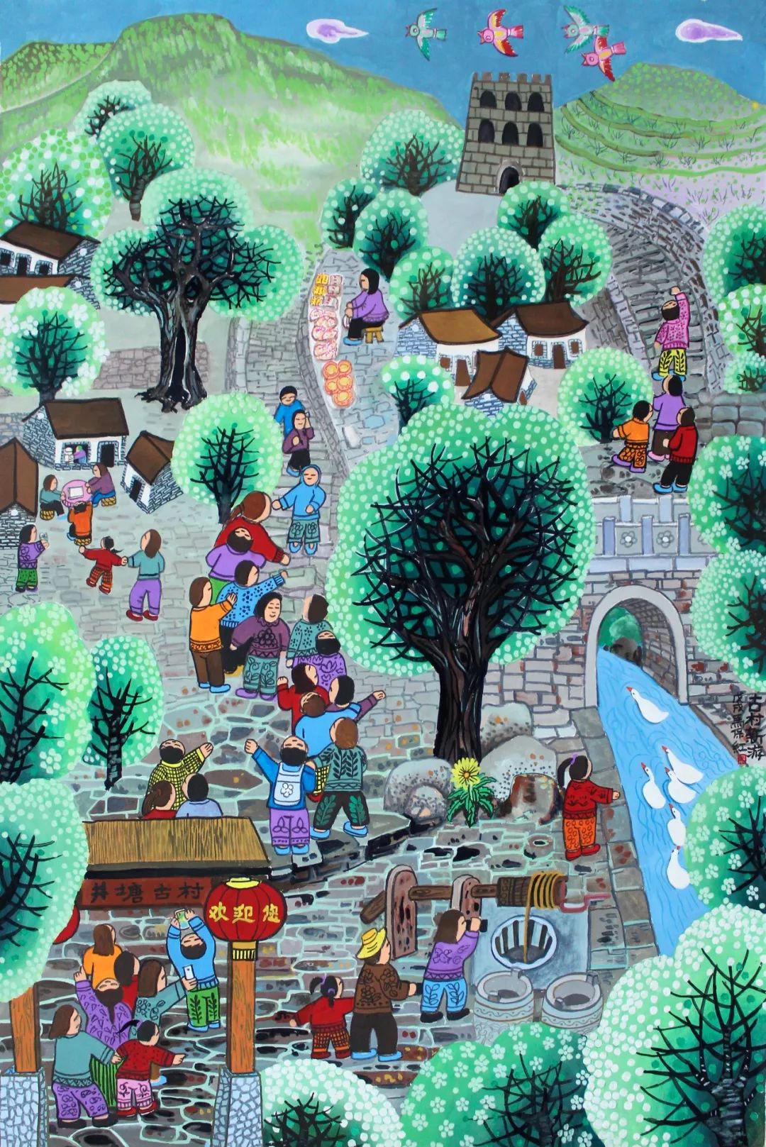 【头条报道】浅谈青州农民画的艺术特征