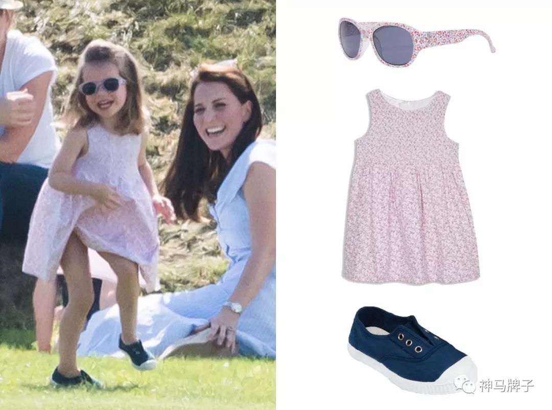 威廉凯特送夏洛特公主上学4岁的迷你版女王穿衣平价带货强