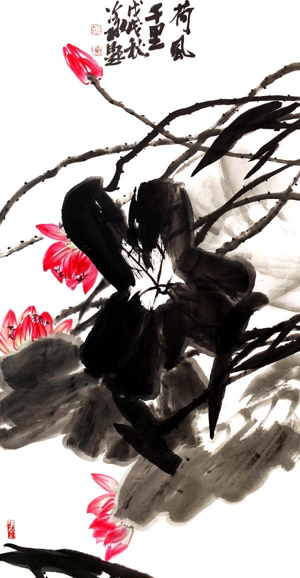 当代著名画家冷冰作品欣赏