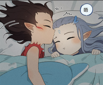 藕饼cp番外:哪吒式告白,敖丙显然是不懂的,漫友:你俩锁了