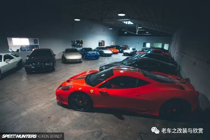 洛杉矶的私人老车俱乐部