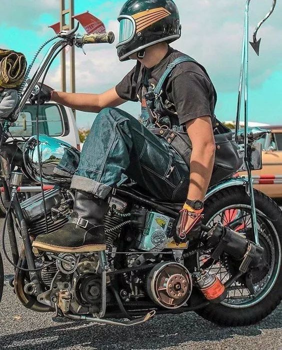 复古机车文化每次骑行都是惬意的文化体验