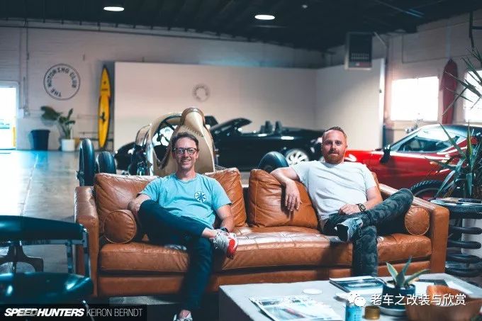 洛杉矶的私人老车俱乐部