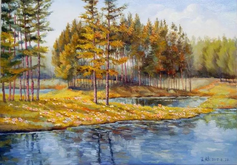 艺术中国王琼油画作品赏析