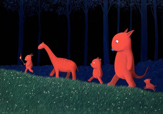 原创张占占从自然中走来的pupu熊带你找到治愈的力量