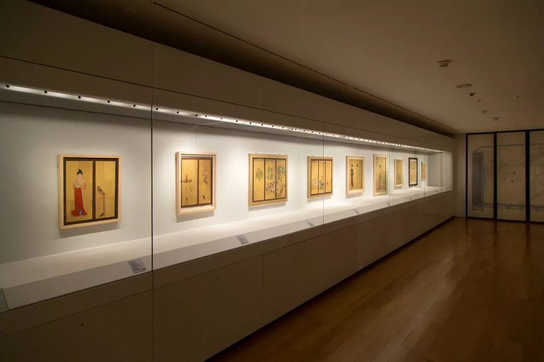 屏中屏画中画故宫藏重屏会棋图领衔苏博画屏大展