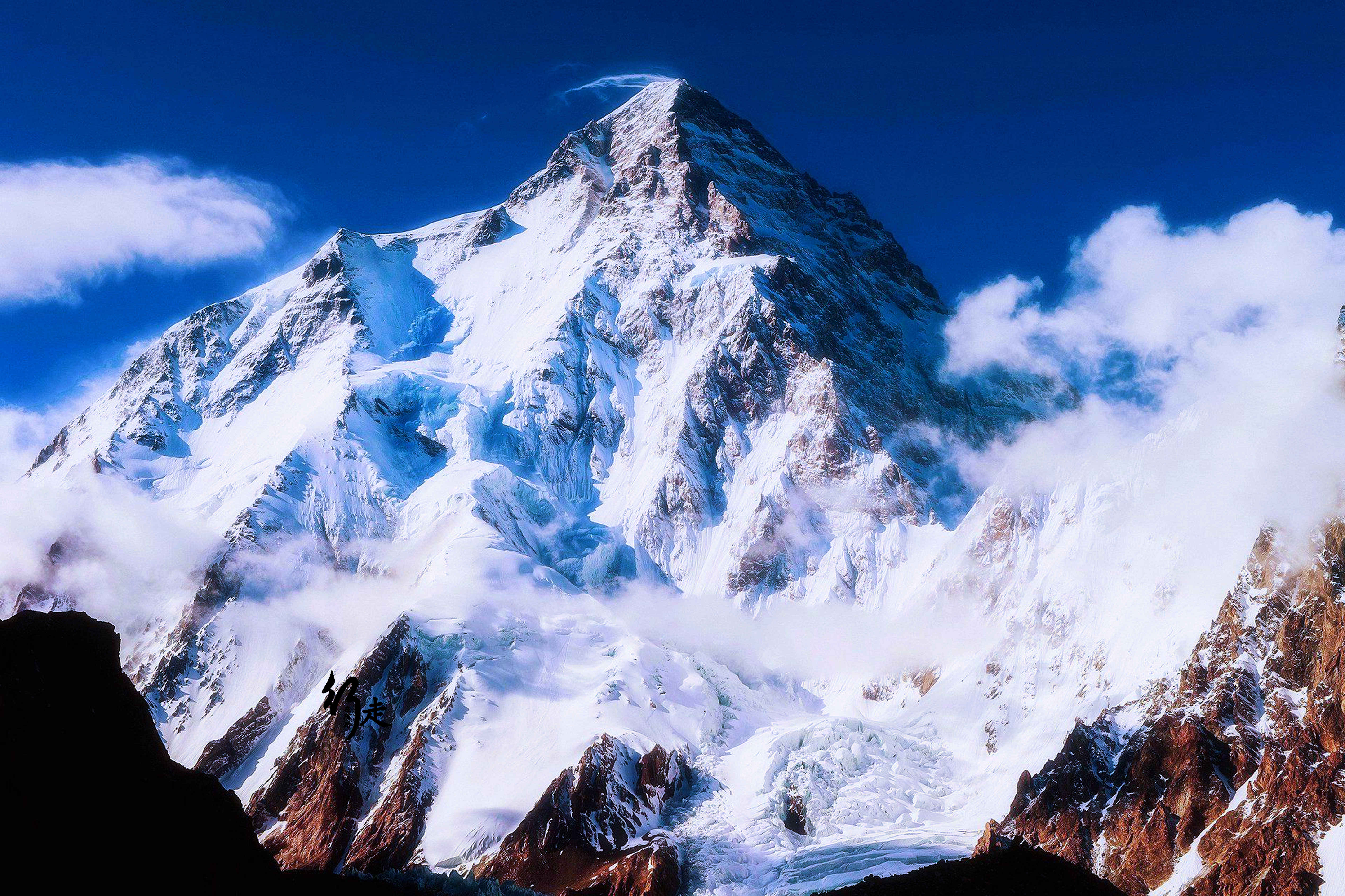 山岳冰川图片
