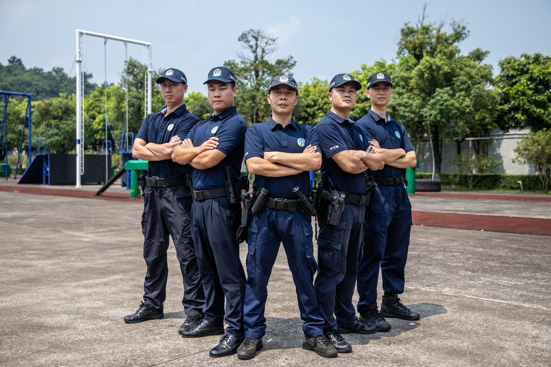 不同警种的警服图片图片