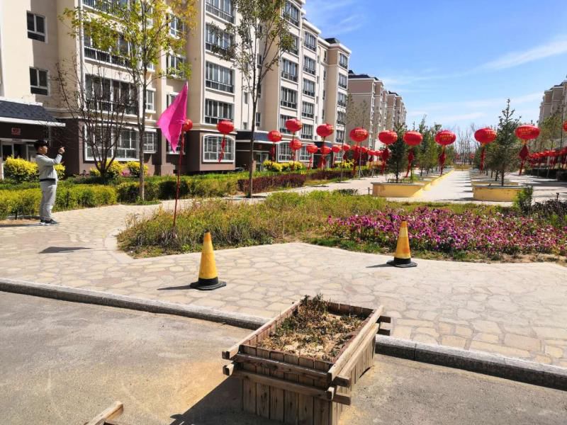 壮丽70年奋斗新时代木垒镇庆祝中华人民共和国成立70周年氛围渐浓