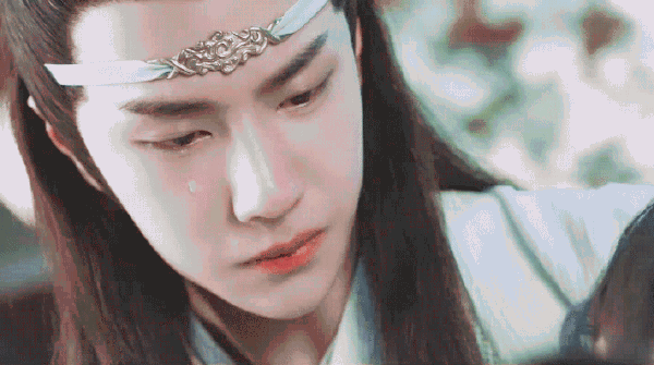 蓝湛一生仅有的三次落泪,两次都是为了一个人,还好终于等到你