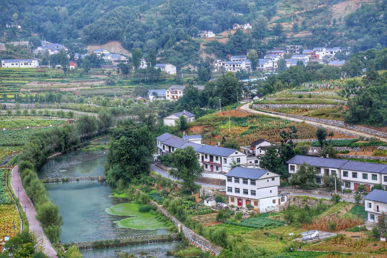 跟着无人机游商洛——金秋五条精品旅游线路让你换个角度看商洛