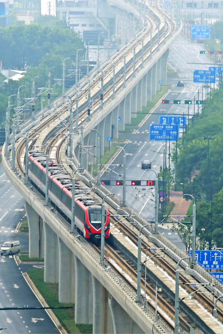 北京高架地铁图片