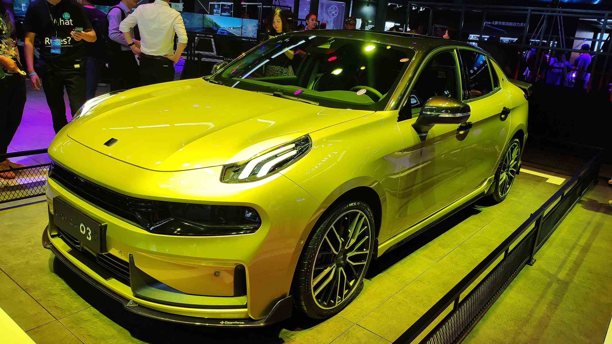 2019年成都车展领克03实车