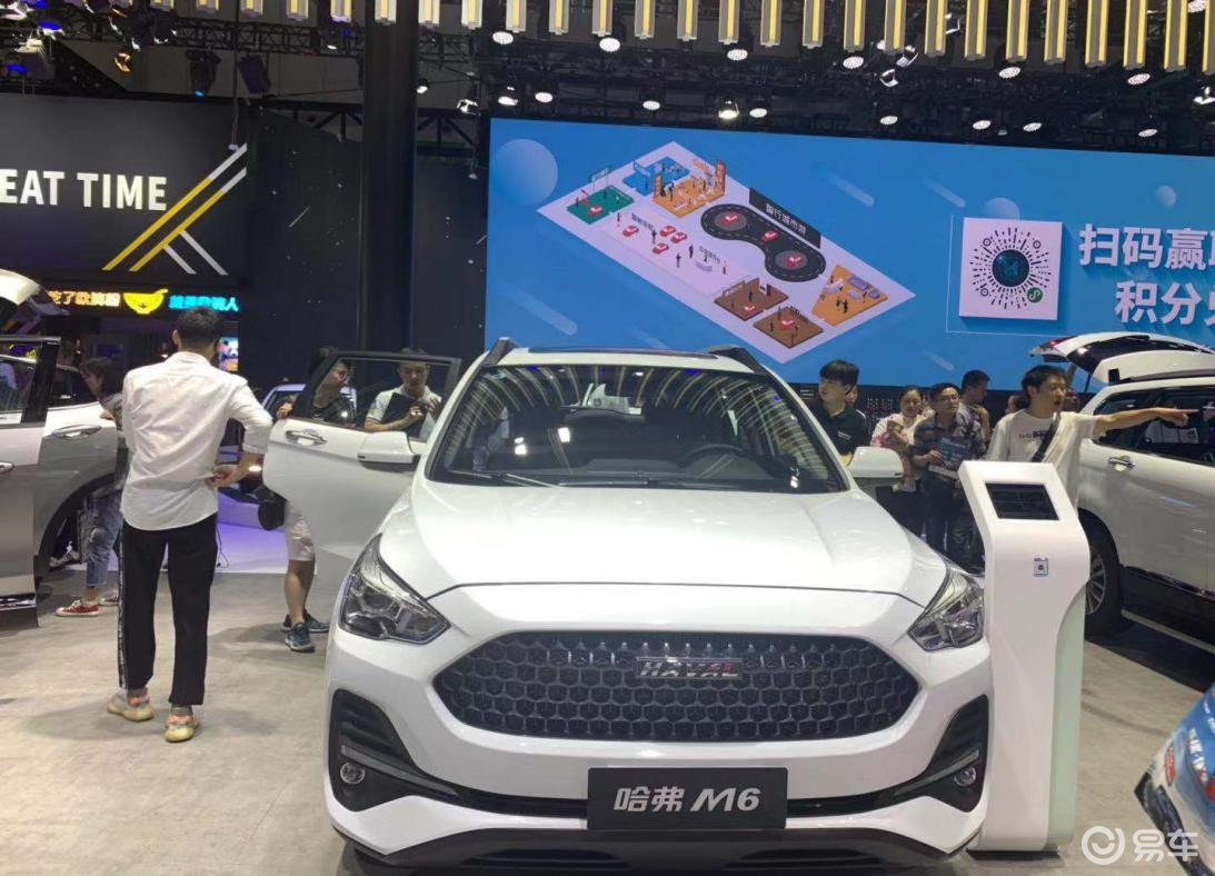 自带明星光环,6万6哈弗m6成都车展"被围观"