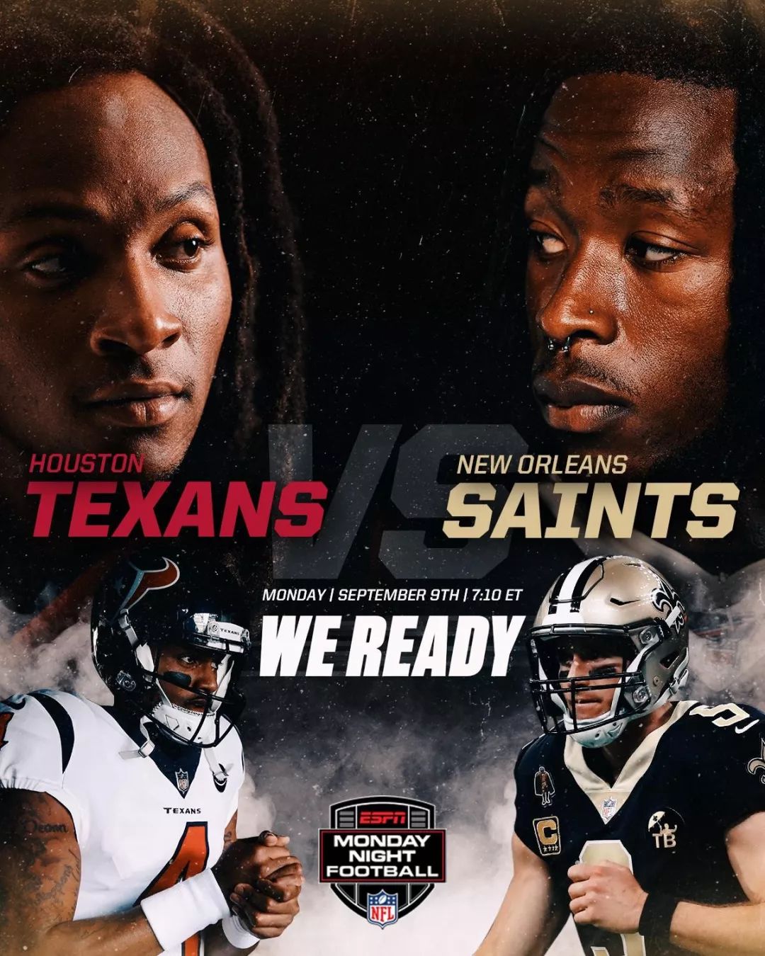 两队看点颇多:德州人这边,进攻新星四分卫德肖恩-沃特森和顶级外接手