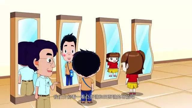 江一帆哈哈镜的镜面为什么是弯曲的