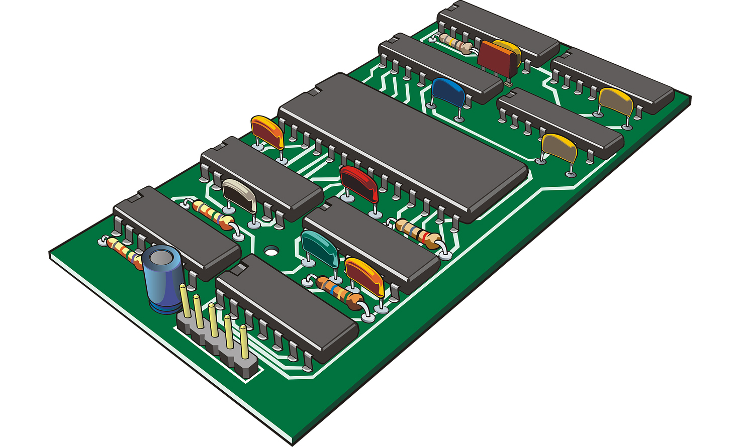 答:pcb 中热量的来源主要有三个方面:(1)电子元器件的发热;(2)pcb