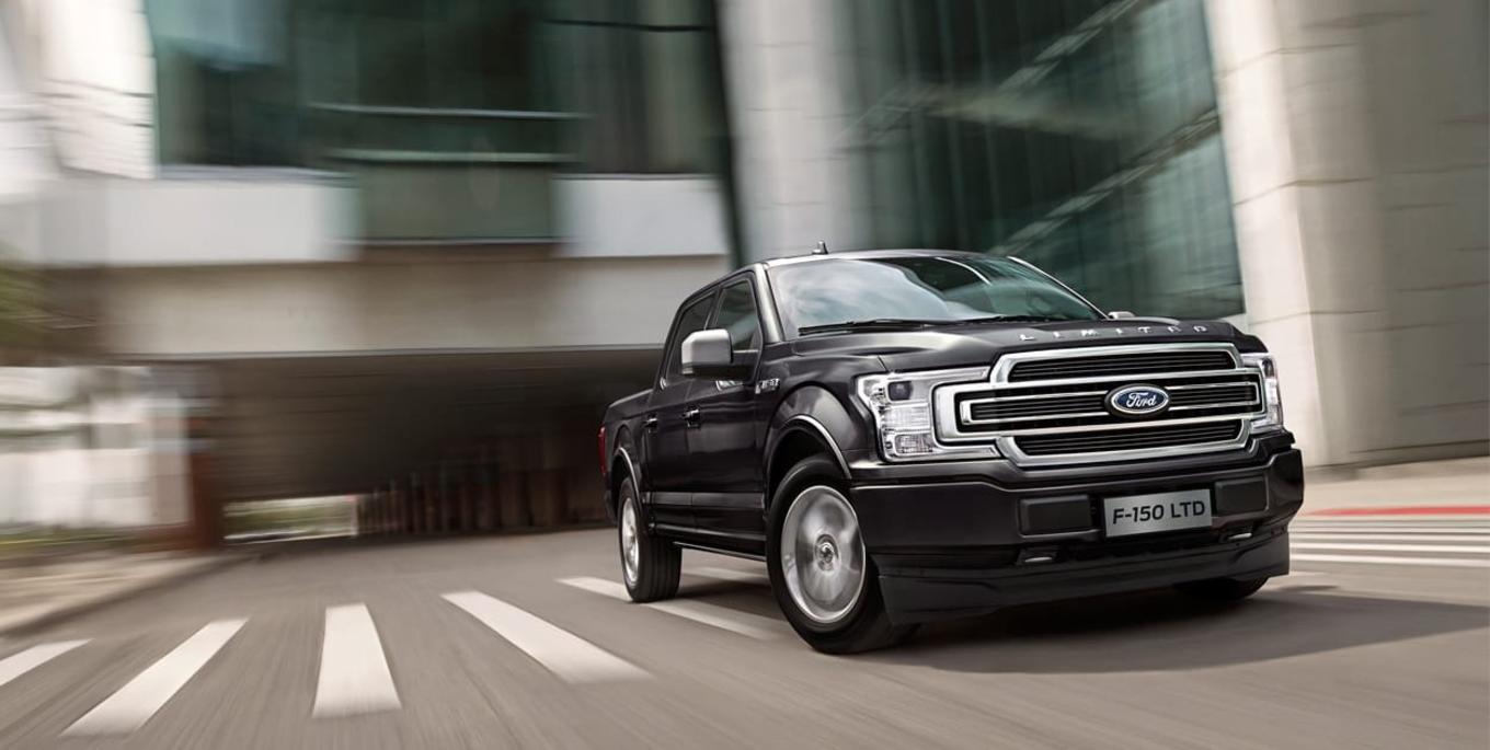 福特f-150 ltd/57.28万元旗舰皮卡驾临