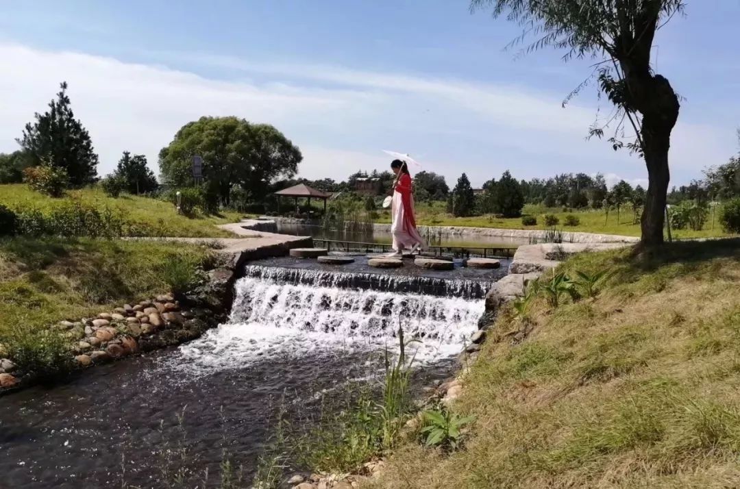 峰峰老道泉湿地公园图片