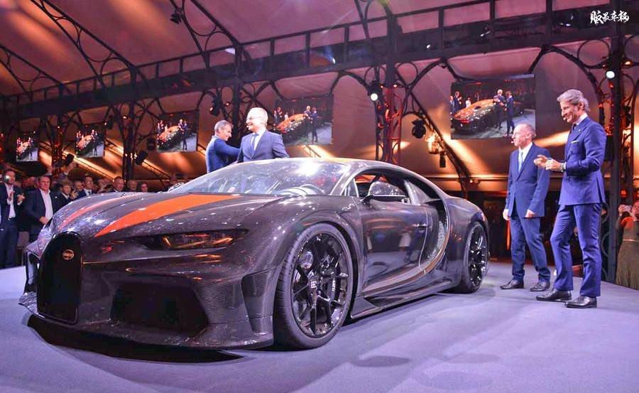 布加迪chironsupersport300正式亮相于法兰克福车展限量打造30辆