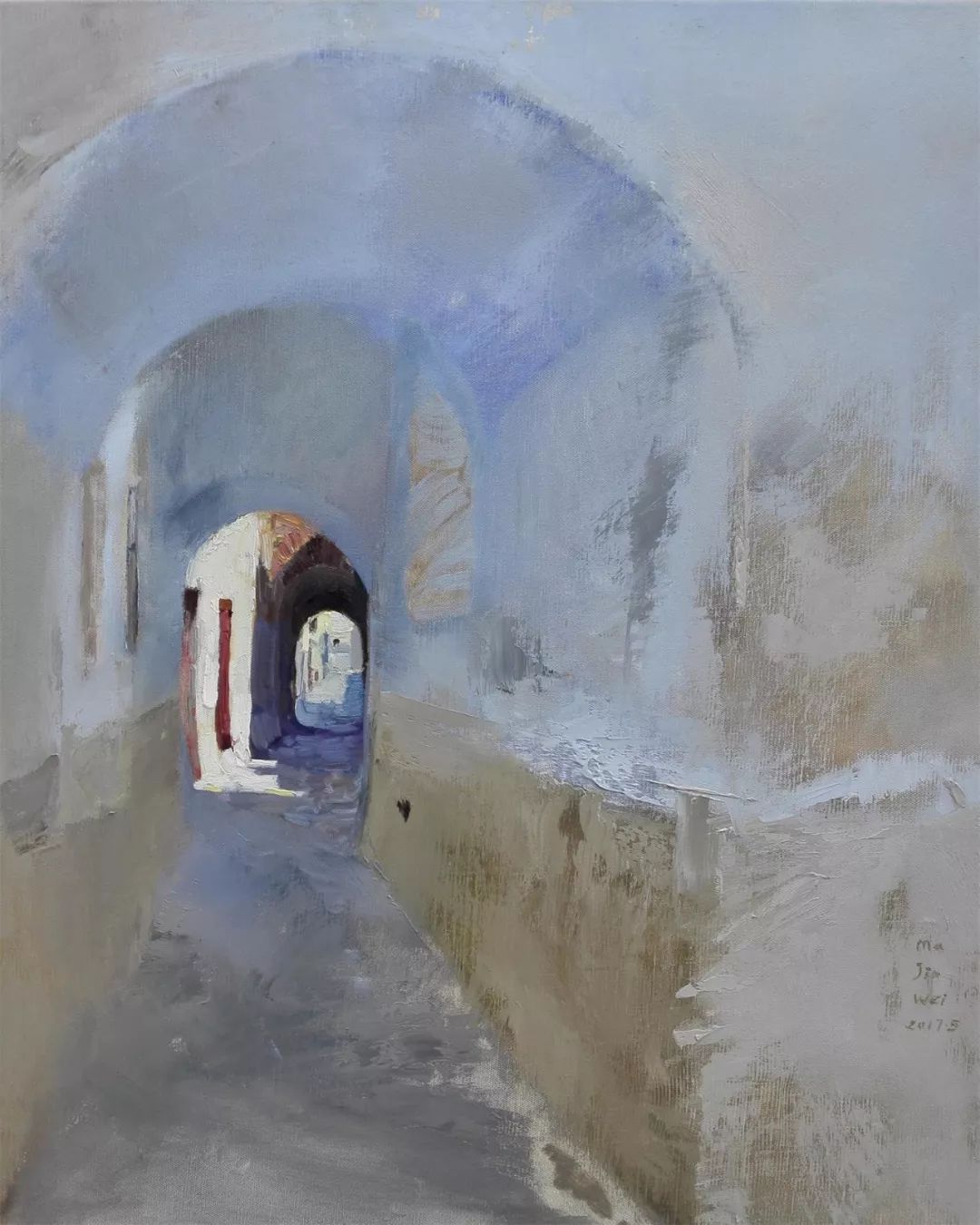 参展艺术家海纳百川第三届中国威海油画双年展画家作品介绍马佳伟