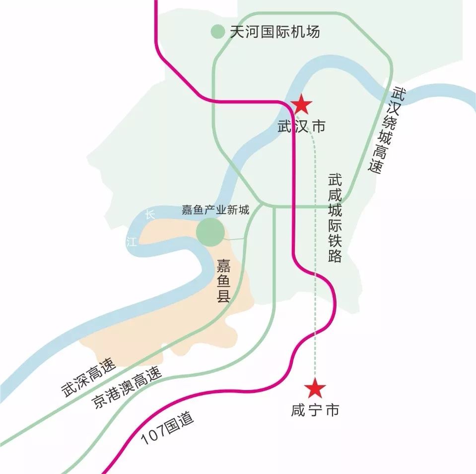 地铁15号线的终点,嘉鱼已加入武汉"星标朋友圈"_咸宁