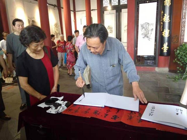 秀美江山于心王克斌中国画精品展晴川阁开展