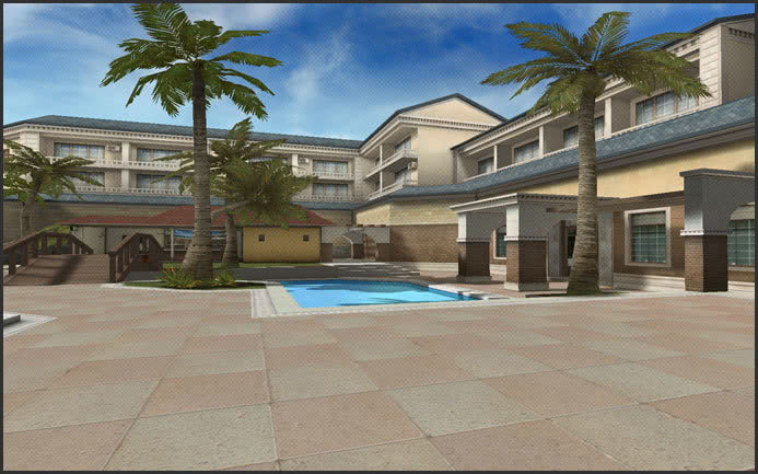 cf:生化地图的背景来历,生化酒店遭遇袭击,游乐场成儿童噩梦