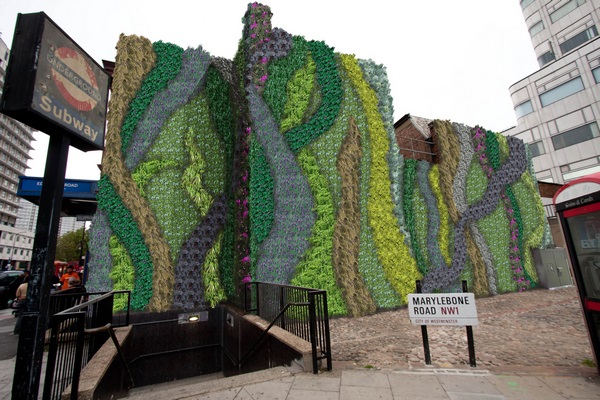 建筑立面墙体绿化 绝妙的立体园艺_植物