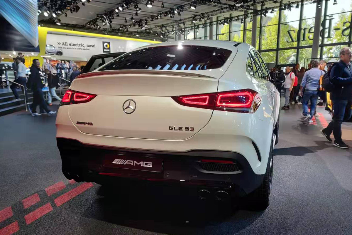 2019法兰克福车展:全新amg gle 53 coupe首发
