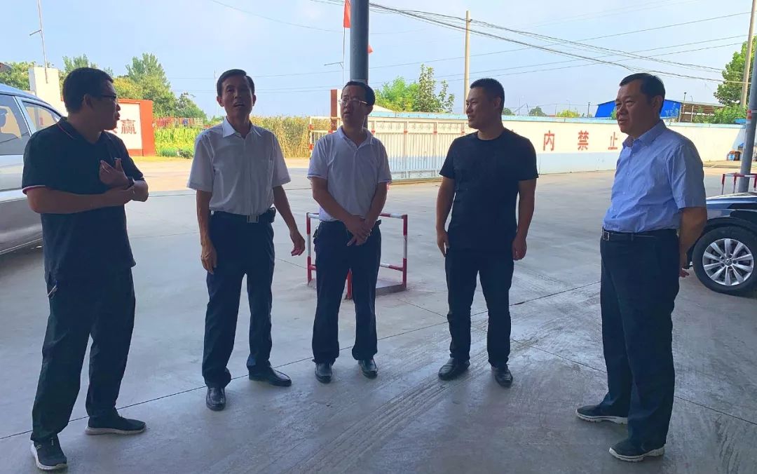 市委常委政法委书记武治强市人大党组成员韩文国到孙家集街道督导调研