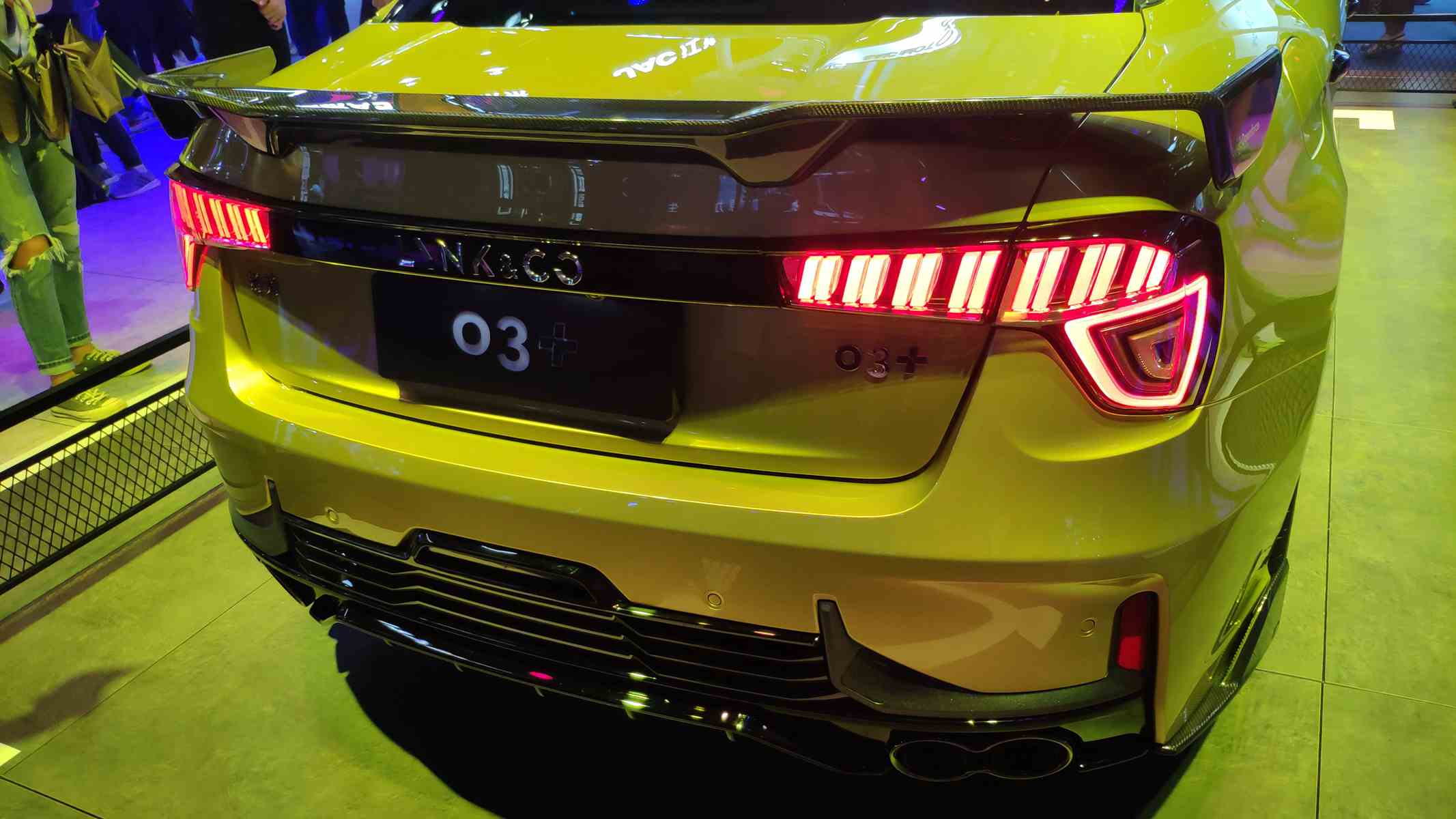 2019年成都车展领克03实车