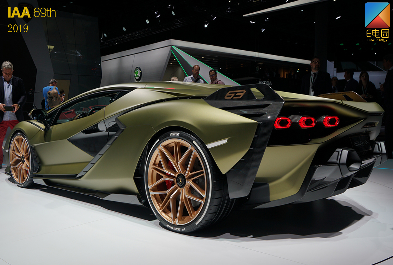 2019法兰克福车展:兰博基尼sián正式亮相