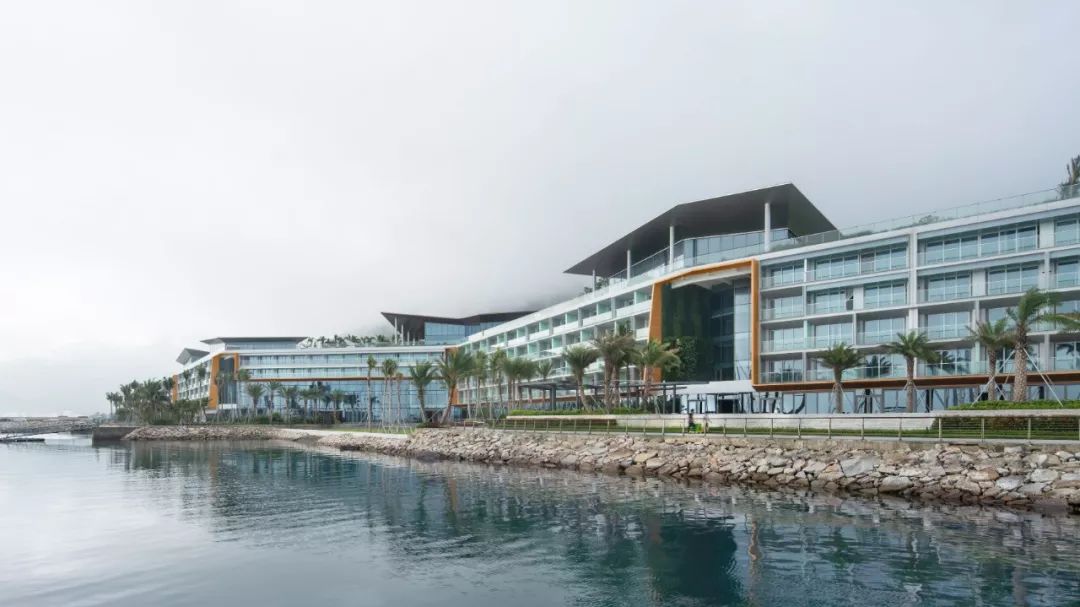 08 白羽项目内容为在原址上重建游艇会和码头.建筑主体面积5.