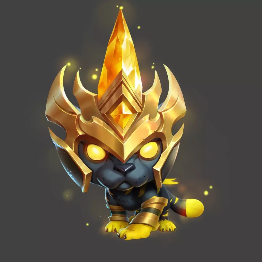 【附灵兽降世03】神圣威猛耀金虎 & 顽皮淘气暗元素精灵