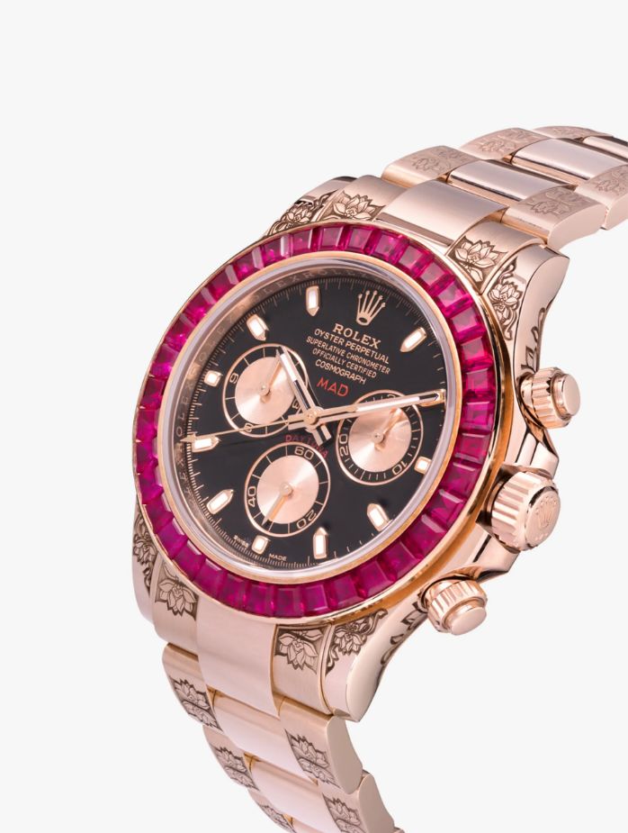 劳力士daytona迪通拿新mad红宝石定制版开启限量发售